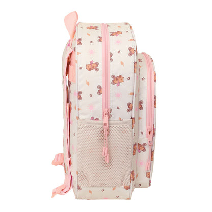 Mochila escolar Capibara SAFTA rosa de 38 cm - 3