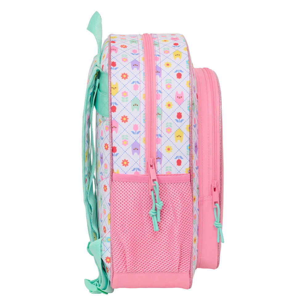 Mochila rosa de Gabby's Dollhouse con Gabby y sus gatos - 3