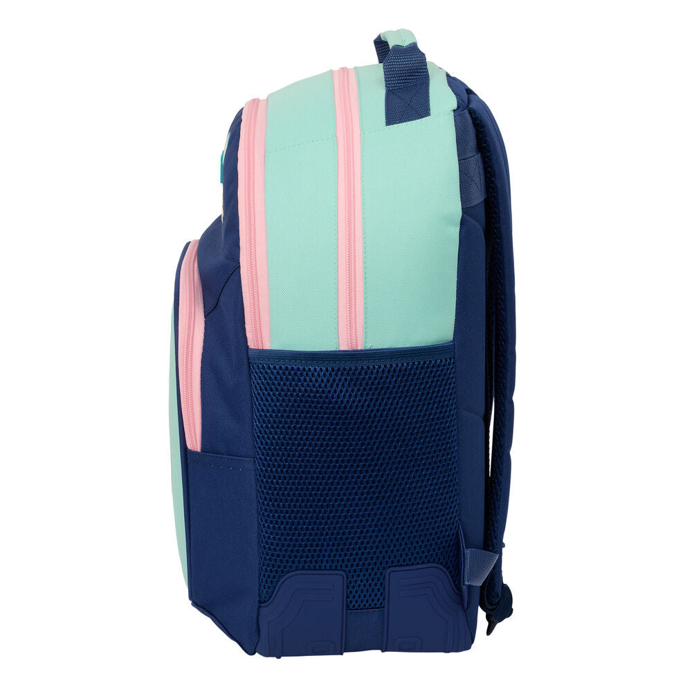 Mochila SAFTA Mr. Wonderful azul y verde con estampado de aguacates - 3