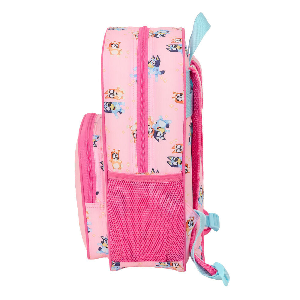 Mochila rosa Bluey Dance con Bluey y Bingo - 3
