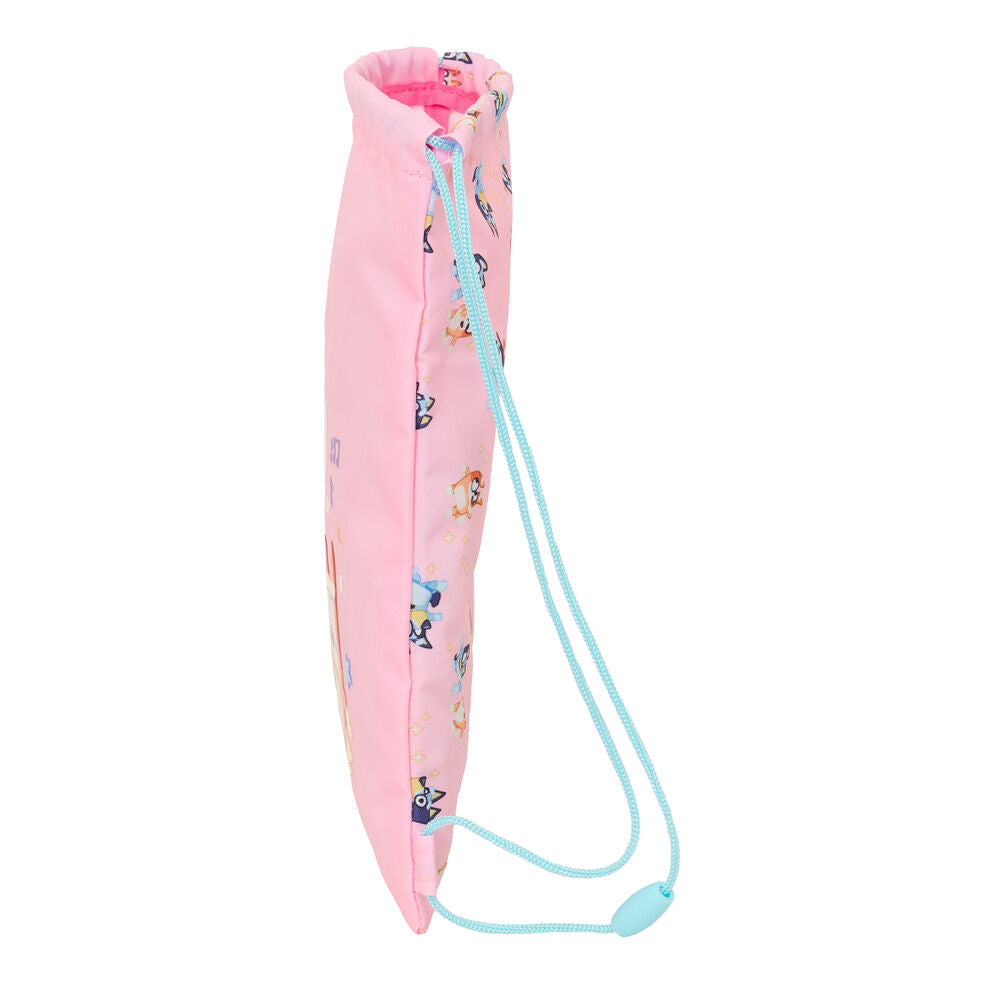 Saco rosa Dance Bluey de SAFTA con Bluey y Bingo - 3