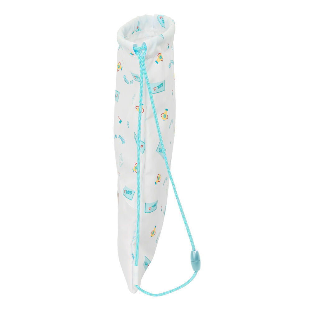 Saco Baby Real Madrid blanco con escudo y oso infantil - 3
