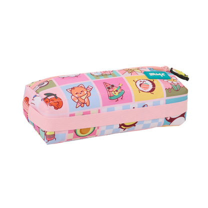 Portatodo triple Comic Mr. Wonderful multicolor con tres cremalleras - 4