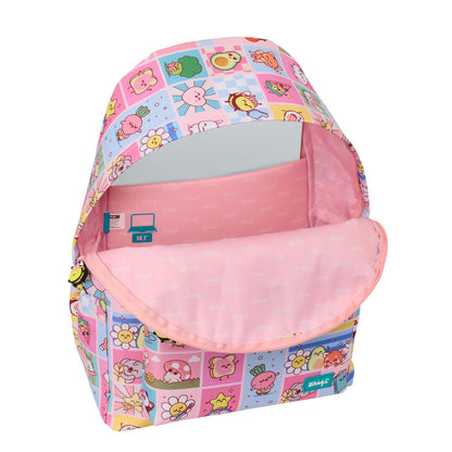 Mochila SAFTA Mr. Wonderful Comic con estampado colorido - 4