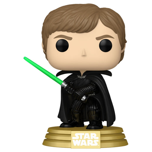 Figura Funko POP! de Luke Skywalker con sable de luz verde