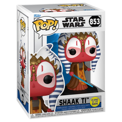 Figura Funko POP! de Shaak Ti de Star Wars con sable de luz azul - 2