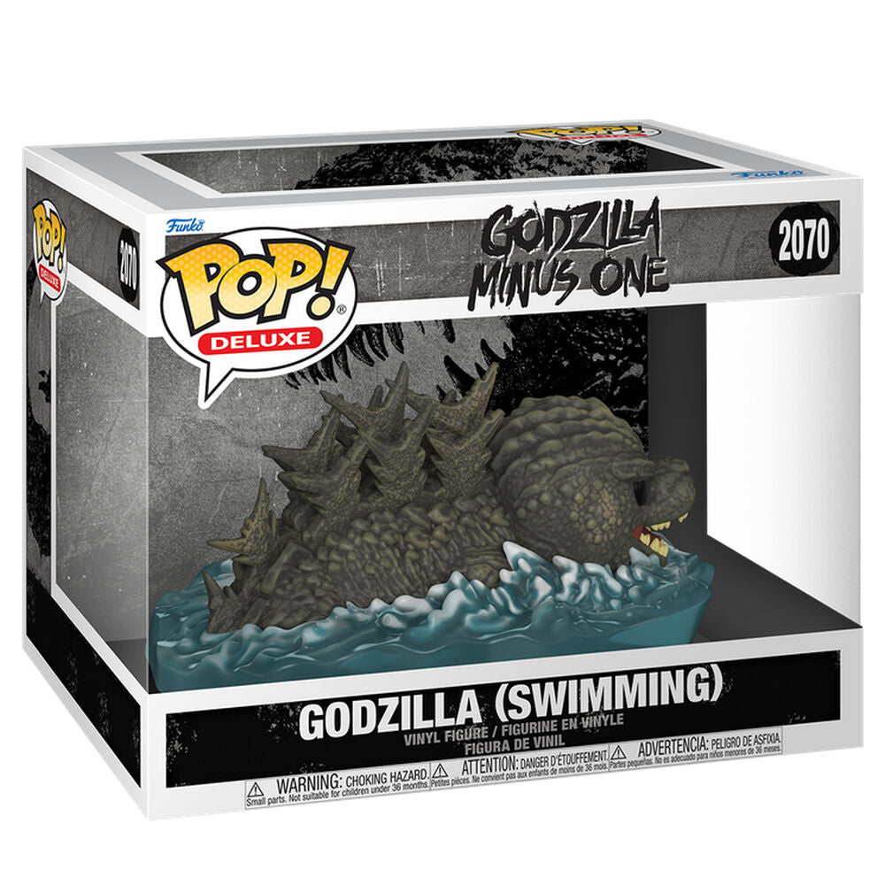 Figura Funko POP! Deluxe de Godzilla emergiendo entre olas - 2