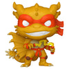 Figura Funko POP de Michelangelo X Ghidorah con máscara roja y nunchakus