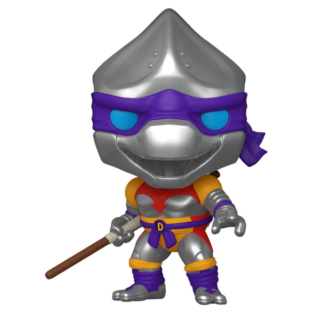 Figura Funko POP Donatello x Jet Jaguar con bastón y antifaz morado