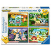 Pack Ravensburger de cuatro puzzles Pokémon de 100 piezas
