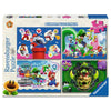 Pack de cuatro puzzles Ravensburger de Super Mario Bros.