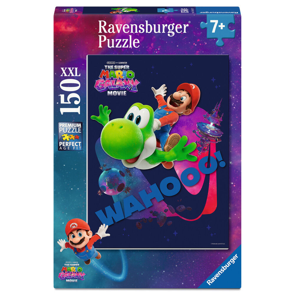 Puzzle Ravensburger Super Mario Galaxy Movie XXL con Mario y Yoshi