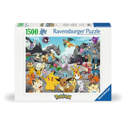 Puzzle Pokémon Ravensburger de 1500 piezas con varios personajes