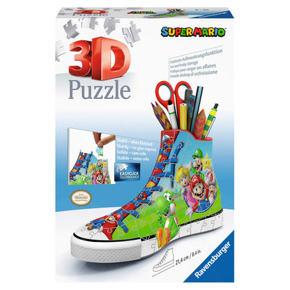 Puzzle 3D de una zapatilla Super Mario Ravensburger