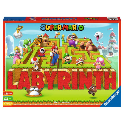 Caja del juego de mesa Laberinto Super Mario de Ravensburger