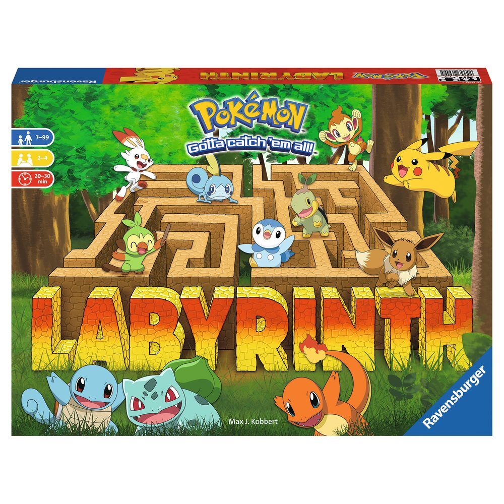 Juego de mesa Laberinto Pokémon de Ravensburger