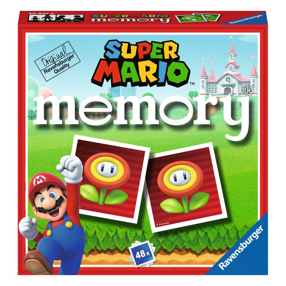 Caja del juego Memory Pocket Super Mario de Ravensburger