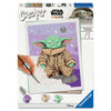 Kit CreArt de pintura por números con Grogu meditando