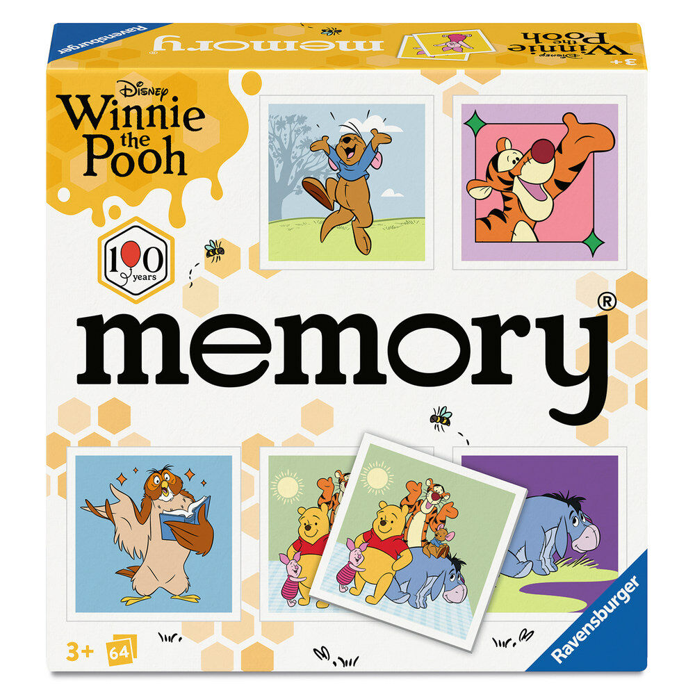 Caja del juego Memory de Winnie the Pooh Disney de Ravensburger