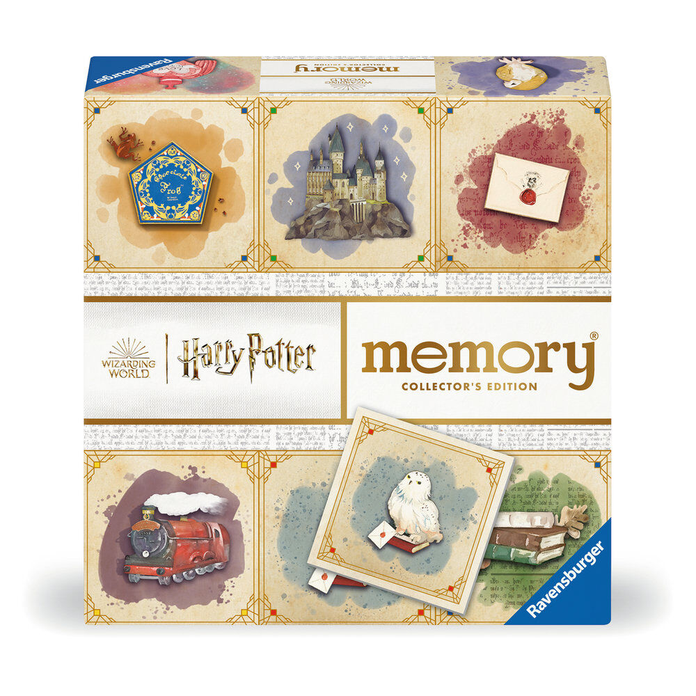 Caja del juego Memory Harry Potter Edición Coleccionista de Ravensburger