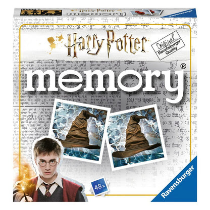 Juego Memory Pocket Ravensburger de Harry Potter con 48 cartas