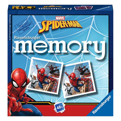 Caja del juego Memory Pocket Spider-Man Marvel de Ravensburger