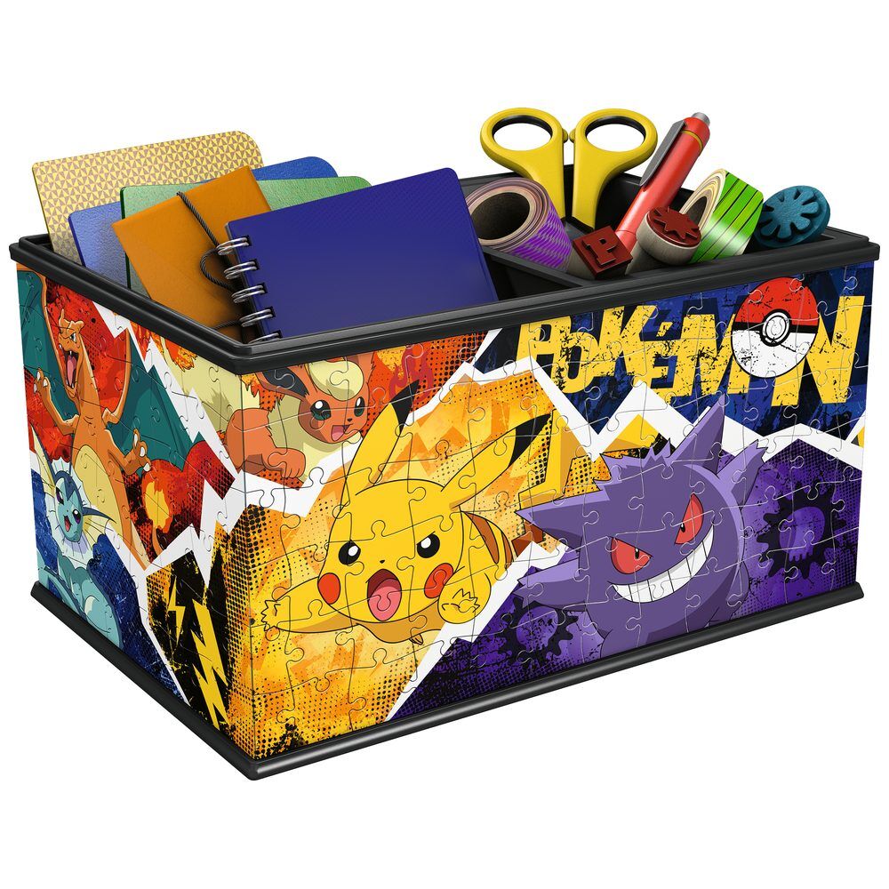 Puzzle 3D Ravensburger Pokémon con Pikachu y Gengar - 2