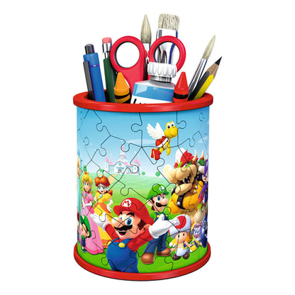 Puzzle 3D portalápices de Super Mario Ravensburger - 2