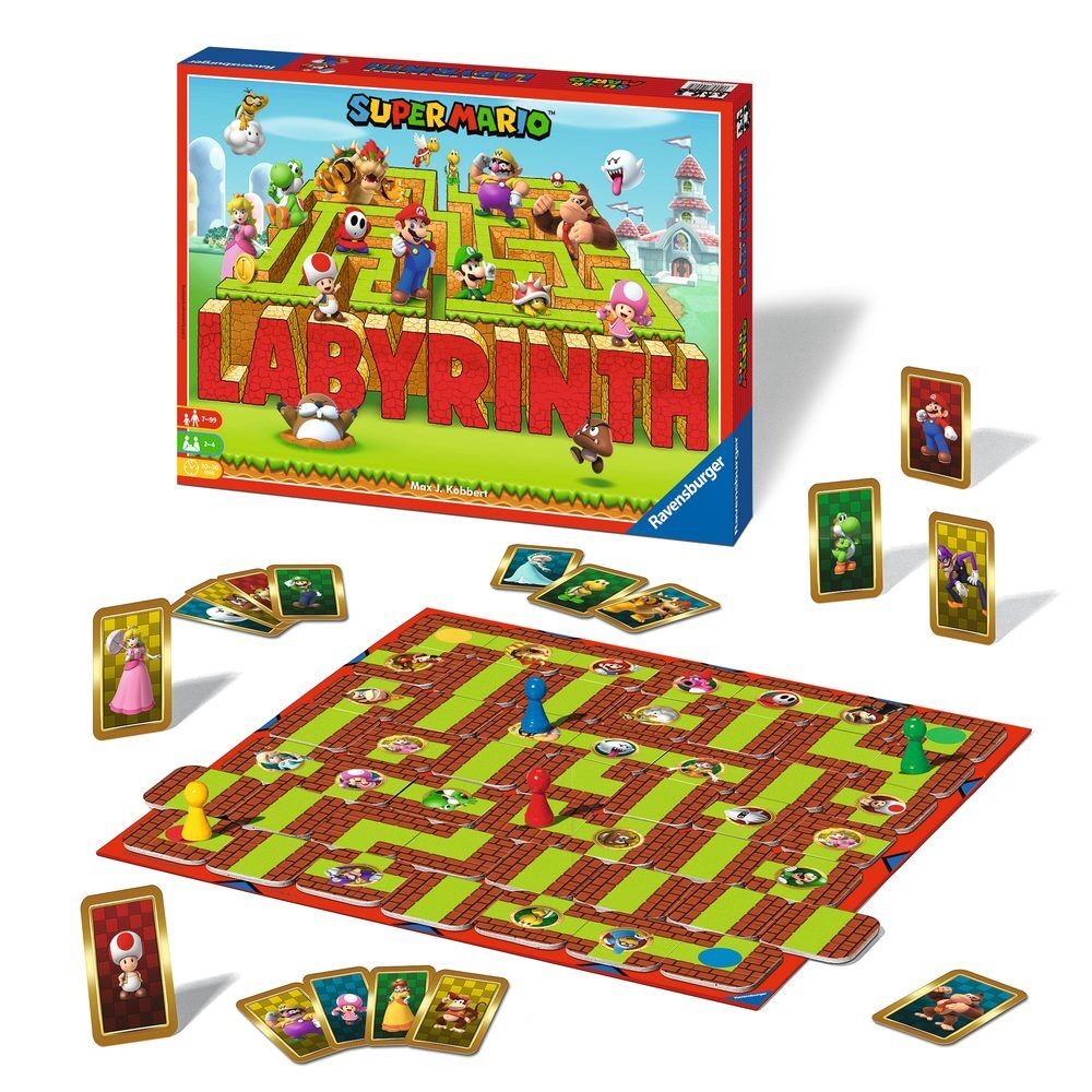 Caja del juego de mesa Laberinto Super Mario de Ravensburger - 2
