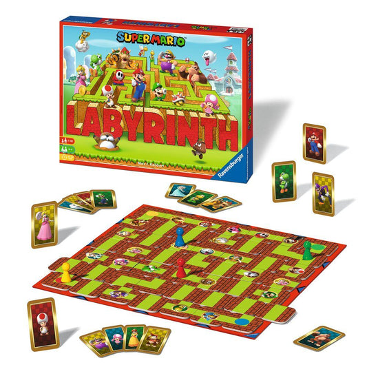 Caja del juego de mesa Laberinto Super Mario de Ravensburger - 2
