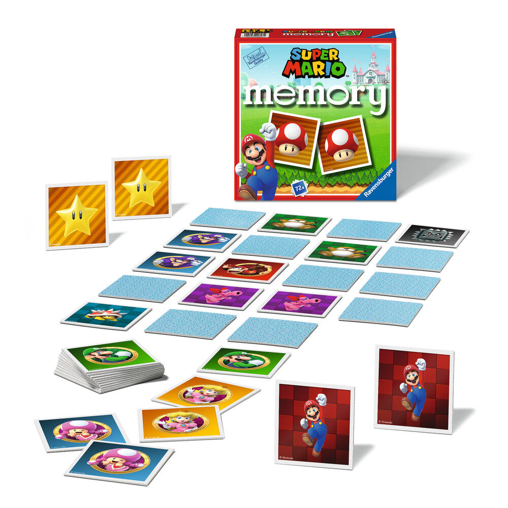 Caja del juego Memory Super Mario de Ravensburger - 2