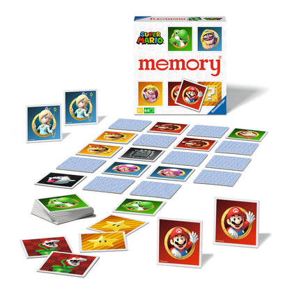 Caja del juego Memory Super Mario de Ravensburger con cartas de personajes - 2