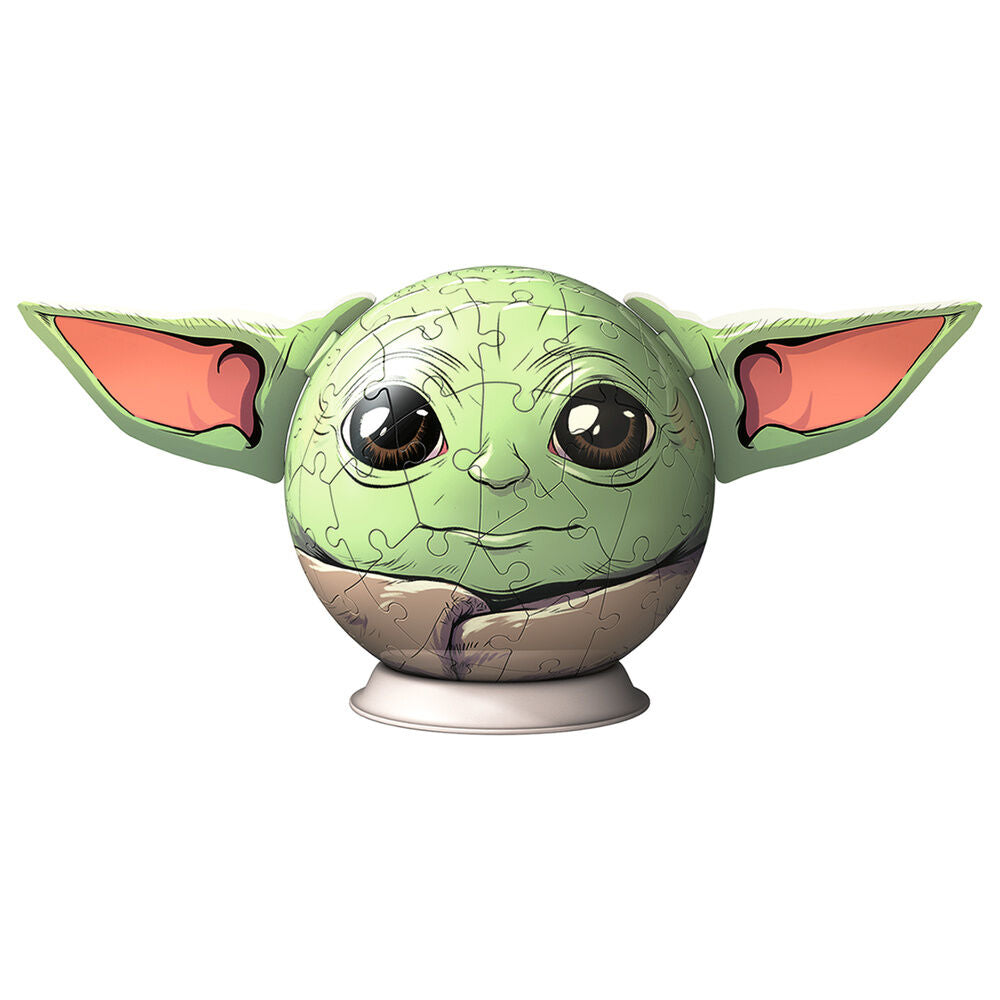 Puzzle Ball 3D de Grogu de Star Wars Ravensburger - 2