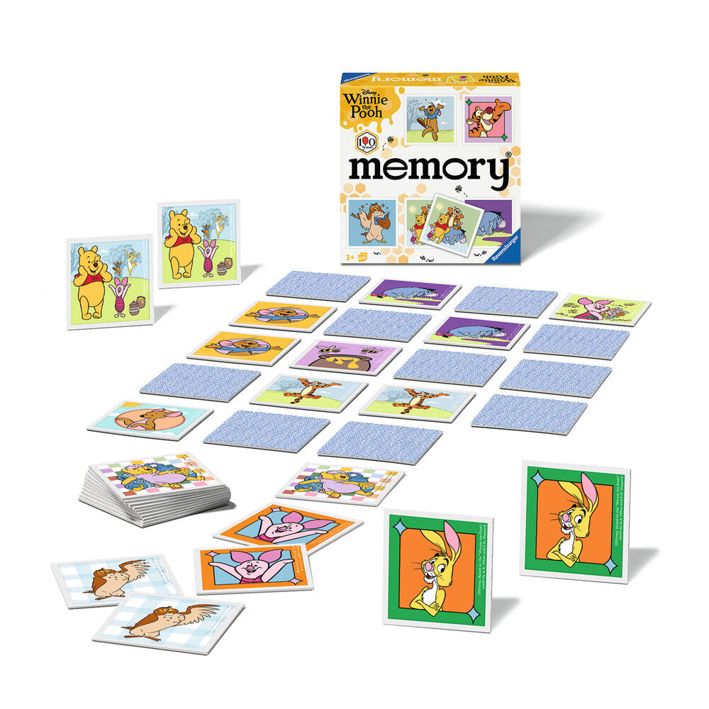 Caja del juego Memory de Winnie the Pooh Disney de Ravensburger - 2
