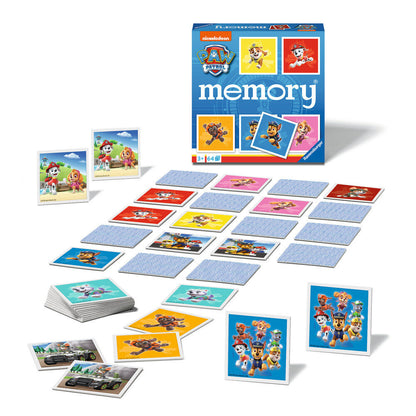 Caja del juego Memory Paw Patrol de Ravensburger con cartas ilustradas - 2