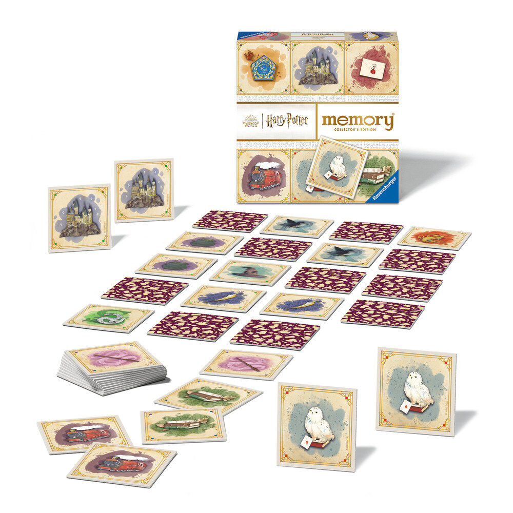 Caja del juego Memory Harry Potter Edición Coleccionista de Ravensburger - 2