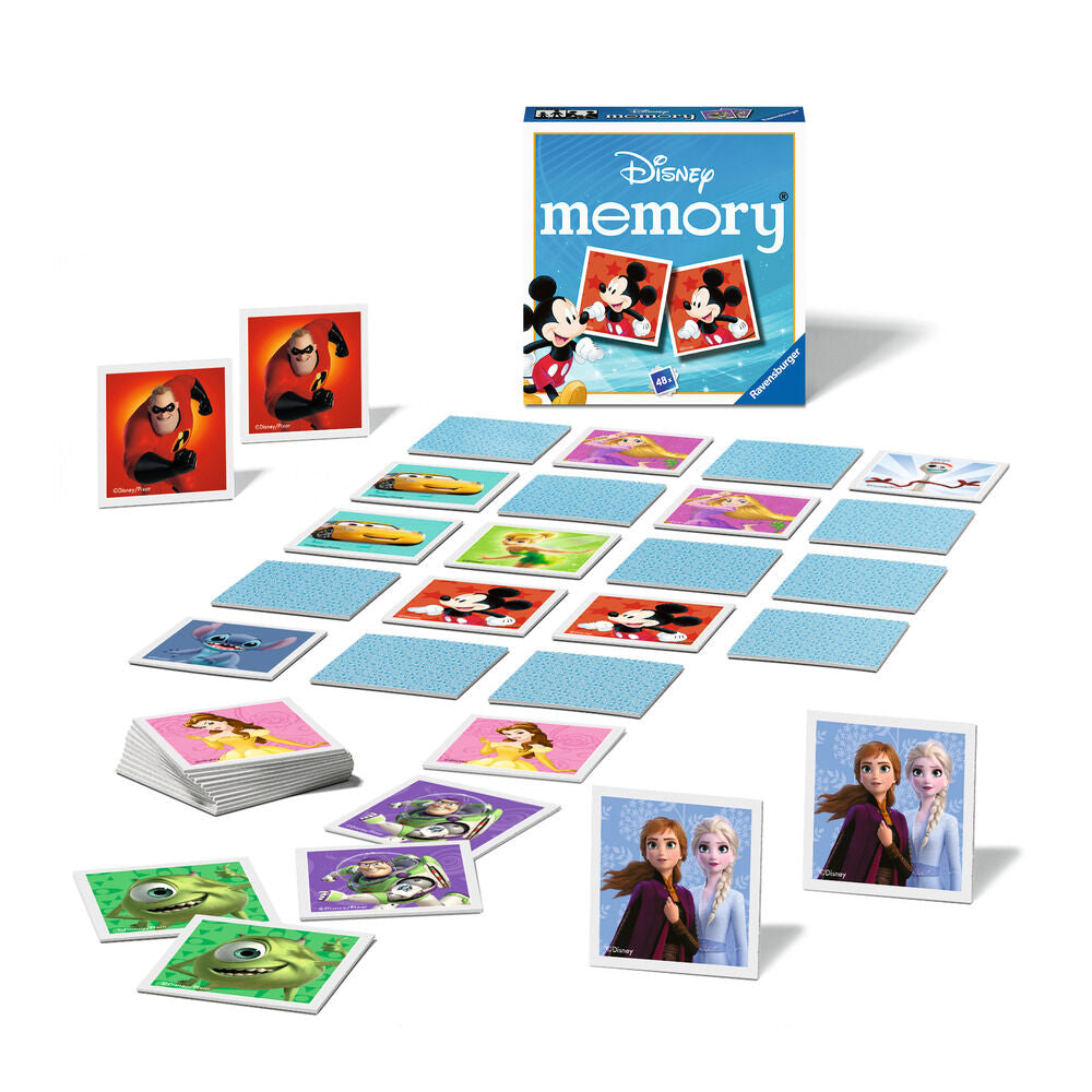 Caja del juego Disney Memory Pocket de Ravensburger con Mickey Mouse - 2