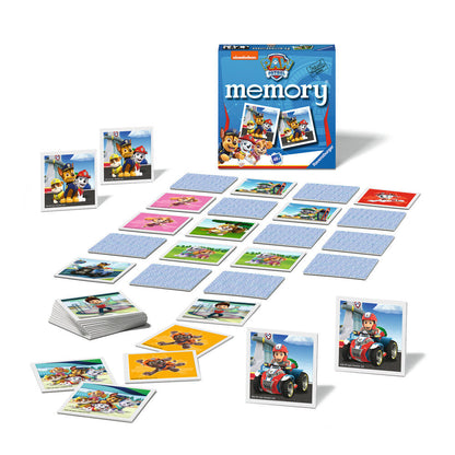Caja del juego Memory Pocket Paw Patrol de Ravensburger - 2