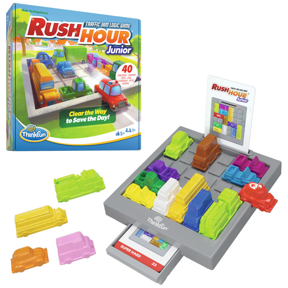 Caja de Rush Hour Jr. con vehículos atrapados en un atasco - 2
