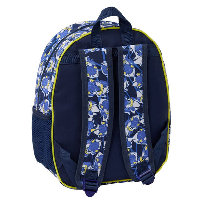 Mochila 3D azul de Sonic Prime con frontal en relieve - 8
