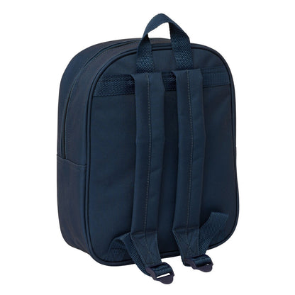 Mochila 3D Real Madrid SAFTA blanca y azul marino - 5