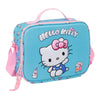 Bolsa portameriendas térmica 3D de Hello Kitty azul