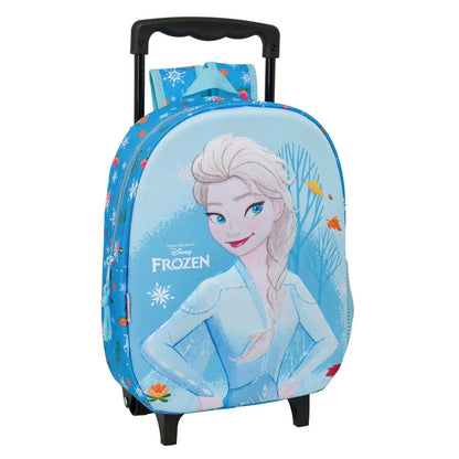 Trolley 3D Frozen Disney azul con imagen de Elsa