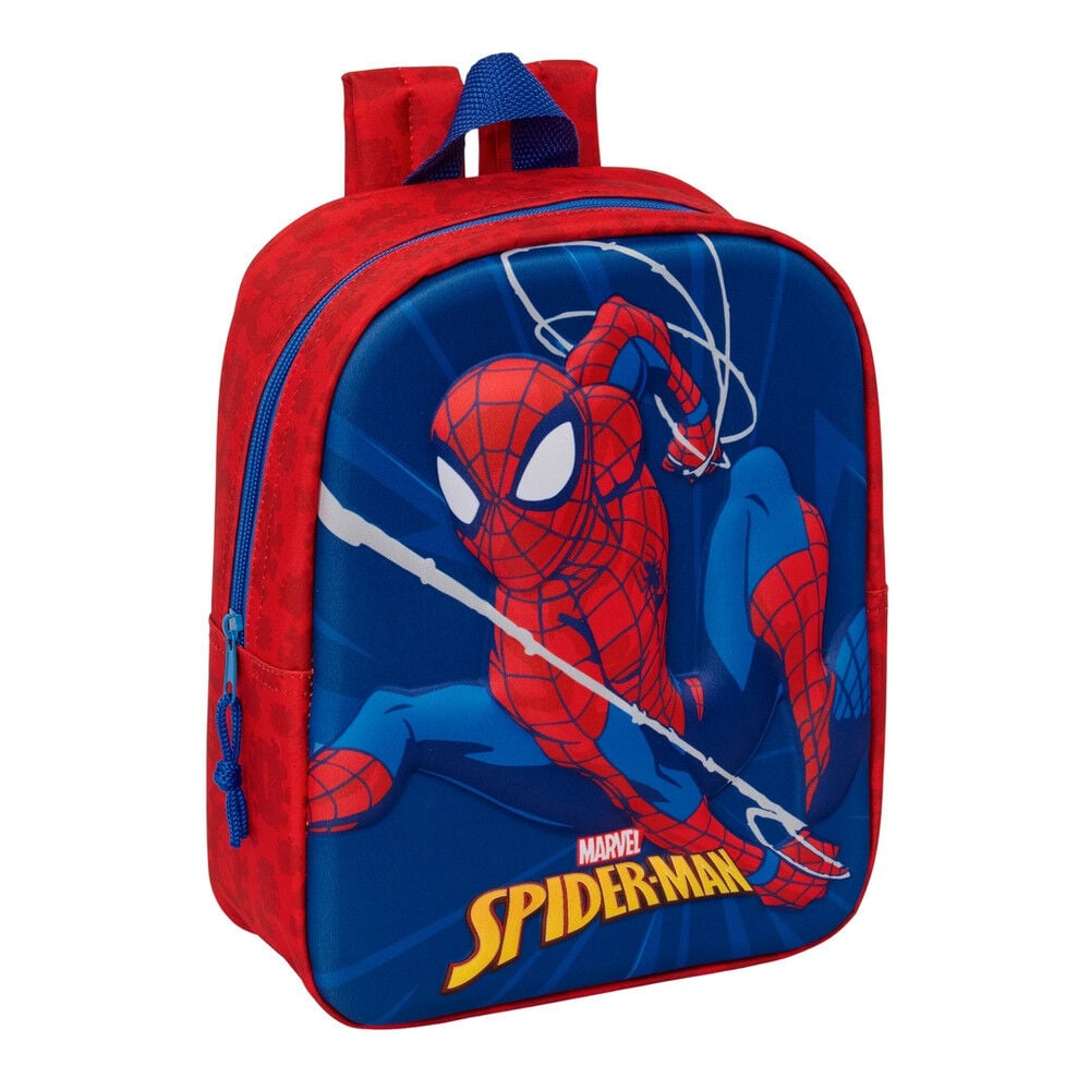 Mochila 3D azul y roja de Spider-Man Marvel SAFTA