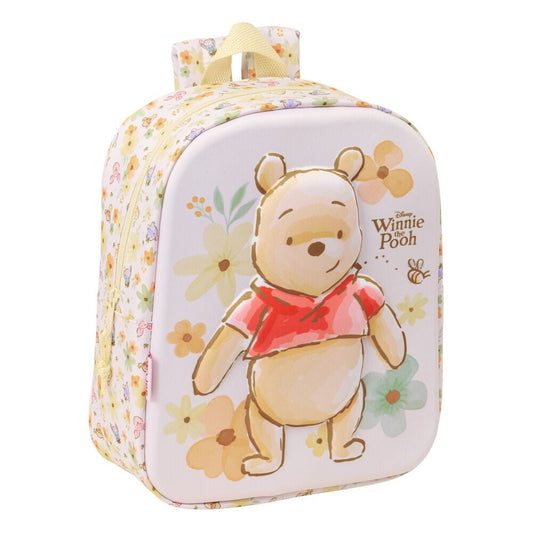 Mochila 3D de Winnie the Pooh Disney con flores