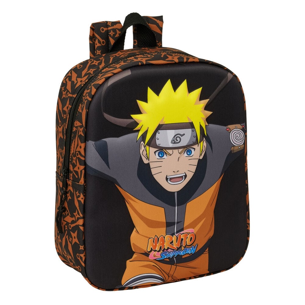 Mochila 3D Naruto Shippuden SAFTA con diseño de Naruto
