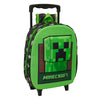 Trolley 3D Minecraft verde con diseño del Creeper