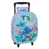 Trolley mochila 3D de Stitch Disney con asa extensible