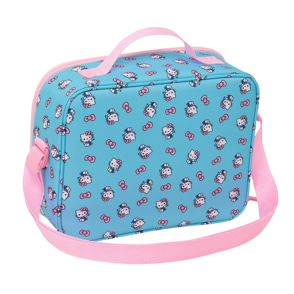 Bolsa portameriendas térmica 3D de Hello Kitty azul - 2