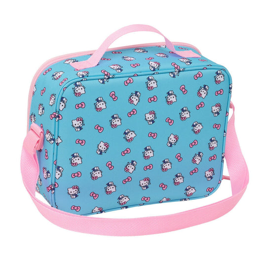 Bolsa portameriendas térmica 3D de Hello Kitty azul - 2